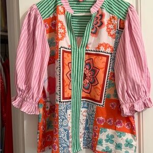 THML Colorful Patchwork Top